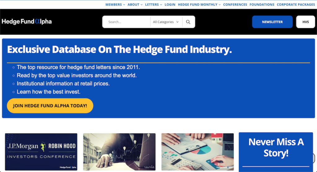 Hedge Fund Alpha Home Page