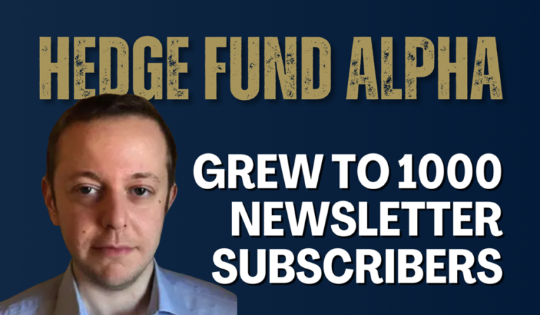 How Hedge Fund Alpha Grew to 1000 Newsletter Subscribers